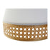 Lámpara de Techo DKD Home Decor Blanco Poliéster Bambú 220 V 50 W Púrpura (46 x 46 x 45 cm)